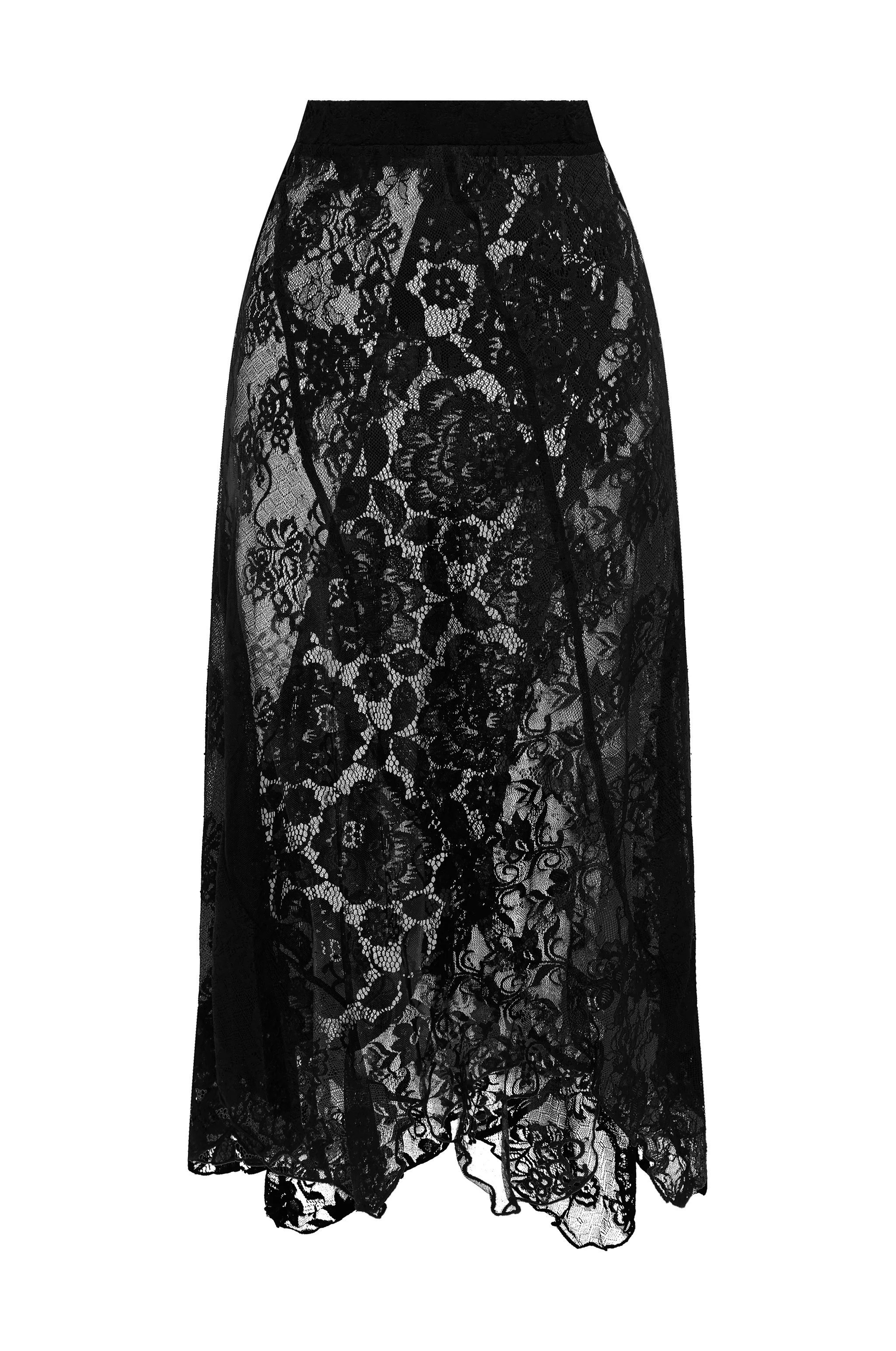 Alexis Midi Skirt | Black - Image 8