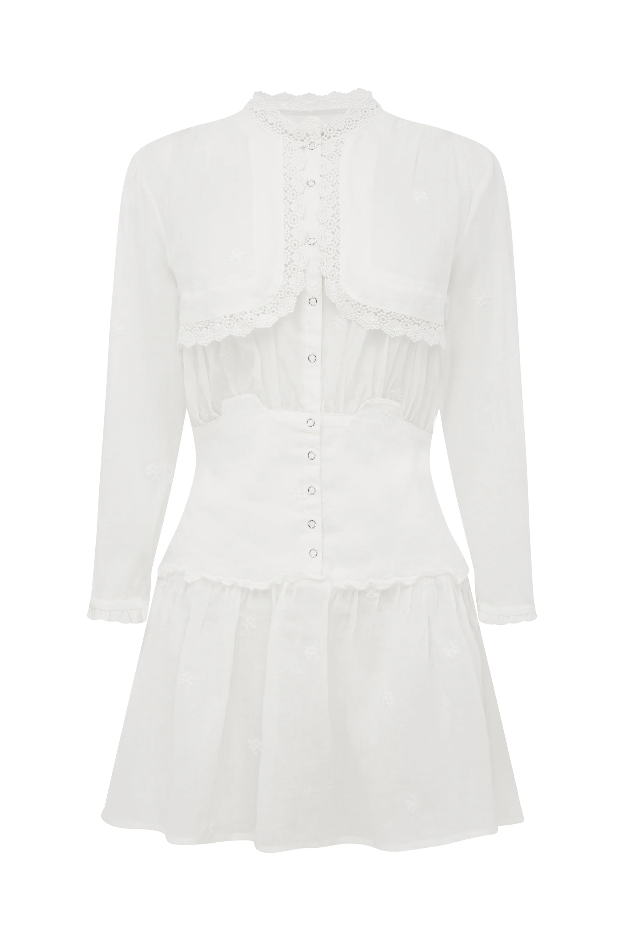 Dayna Dress | White - Image 7