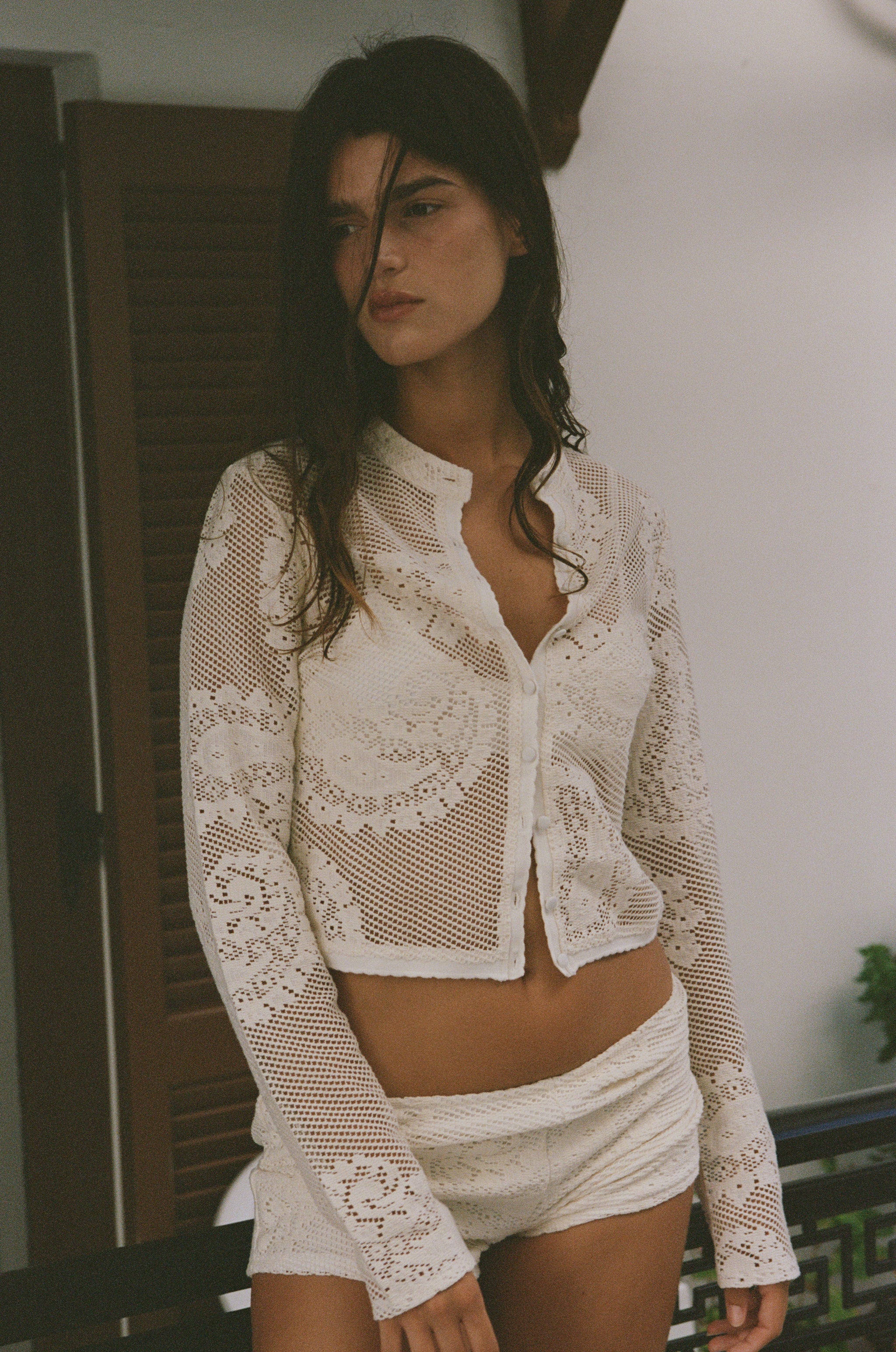 Dom Top | White Lace - Image 5