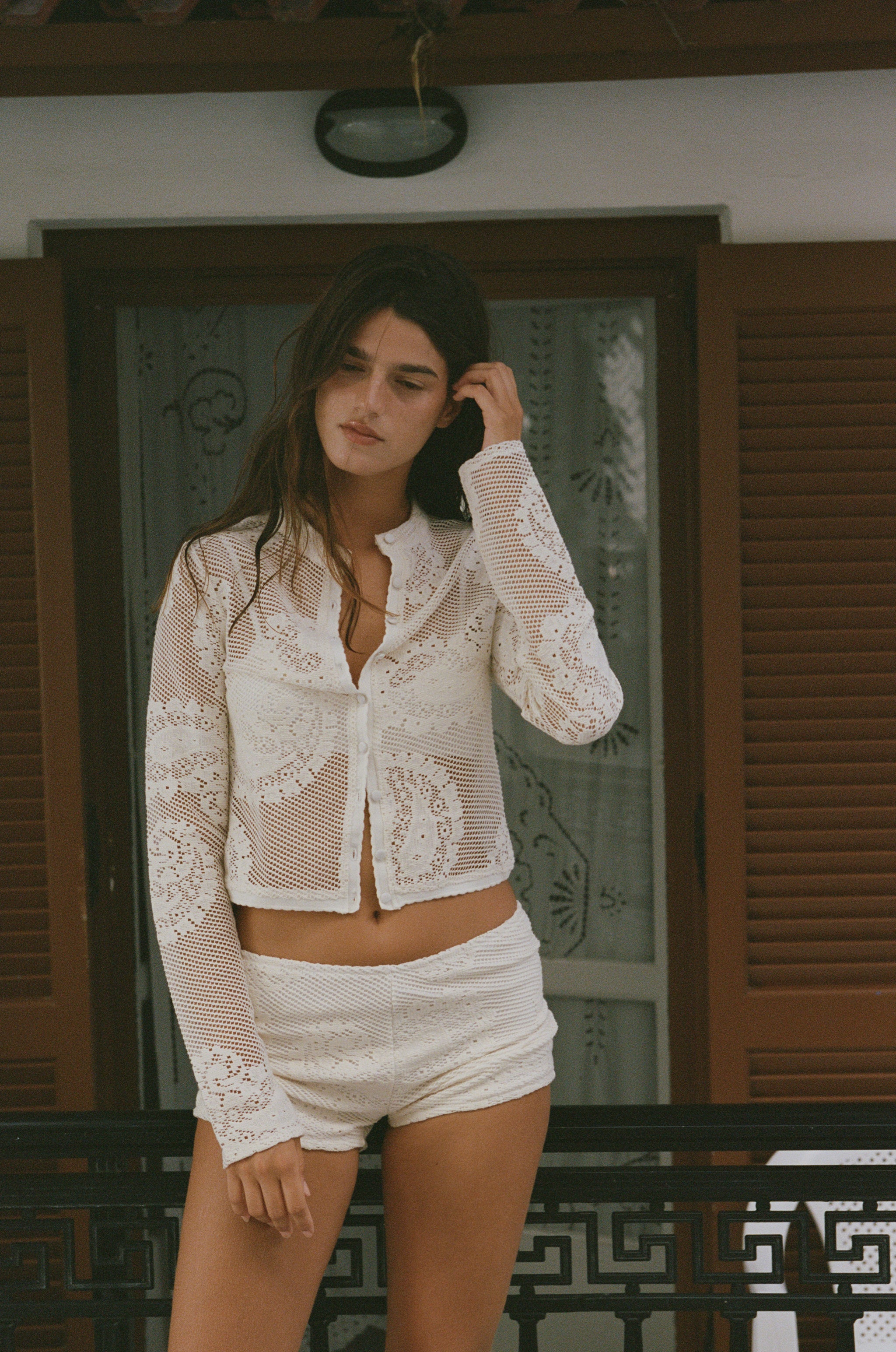 Dom Top | White Lace - Image 6