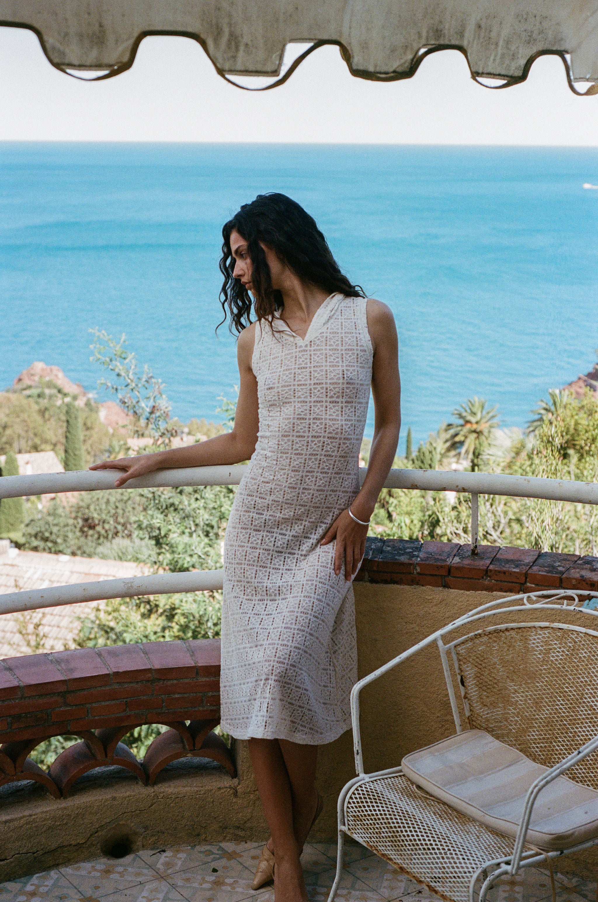 Elodie Dress | Off White - Image 3