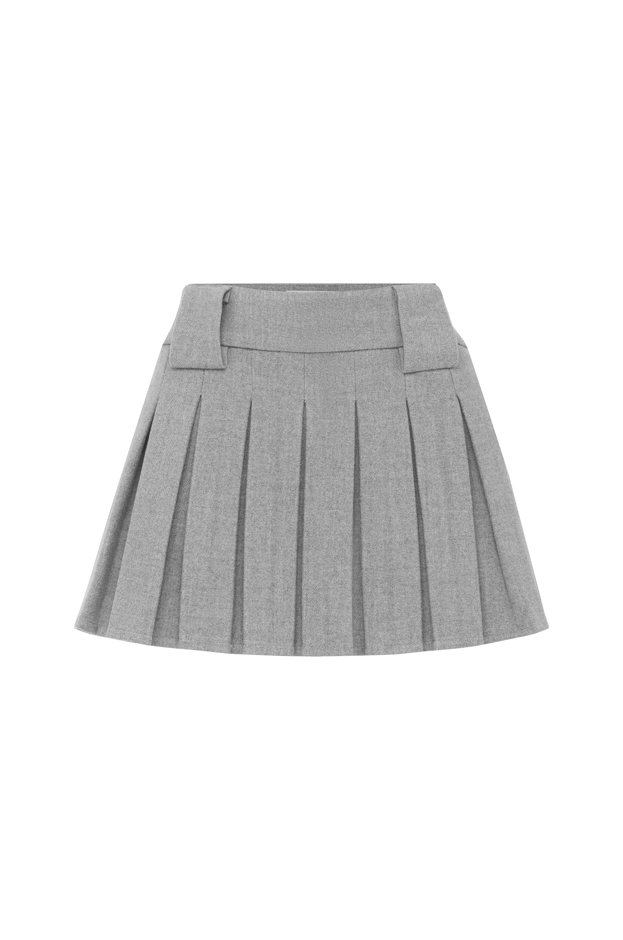 Hudson Mini Skirt | Grey - Image 7