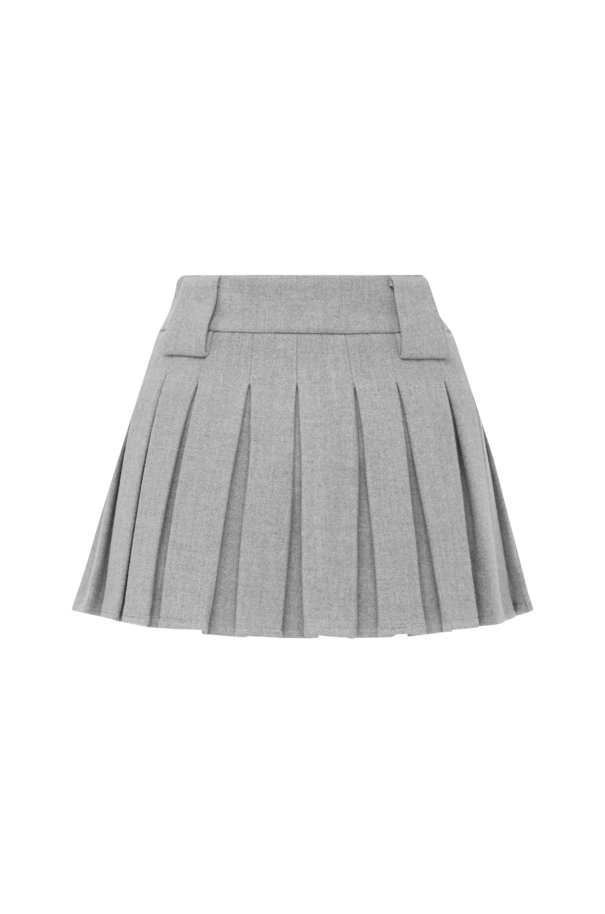 Hudson Mini Skirt | Grey - Image 8
