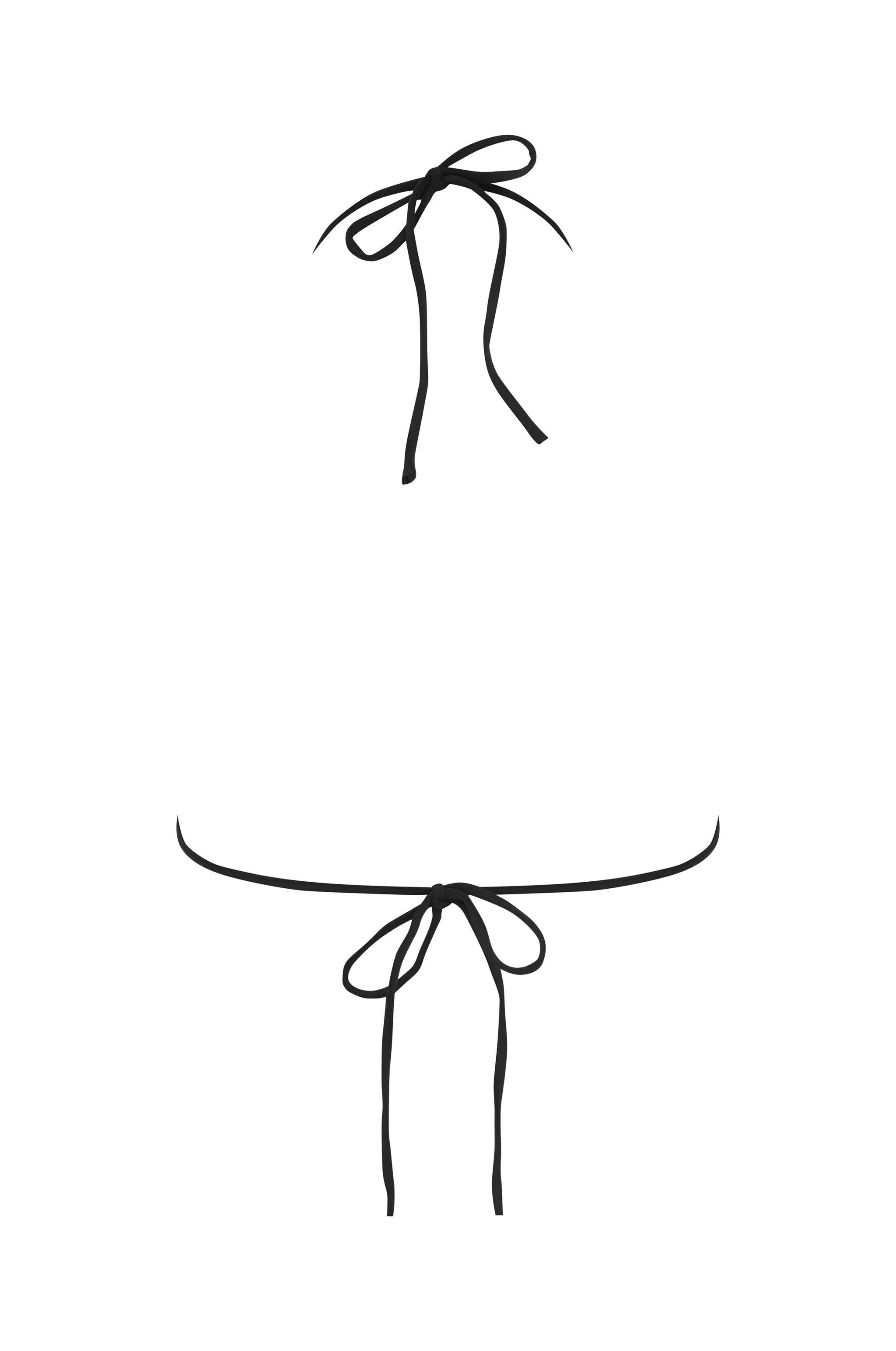 Juni Bikini Top | Black / White Polka Dot - Image 8