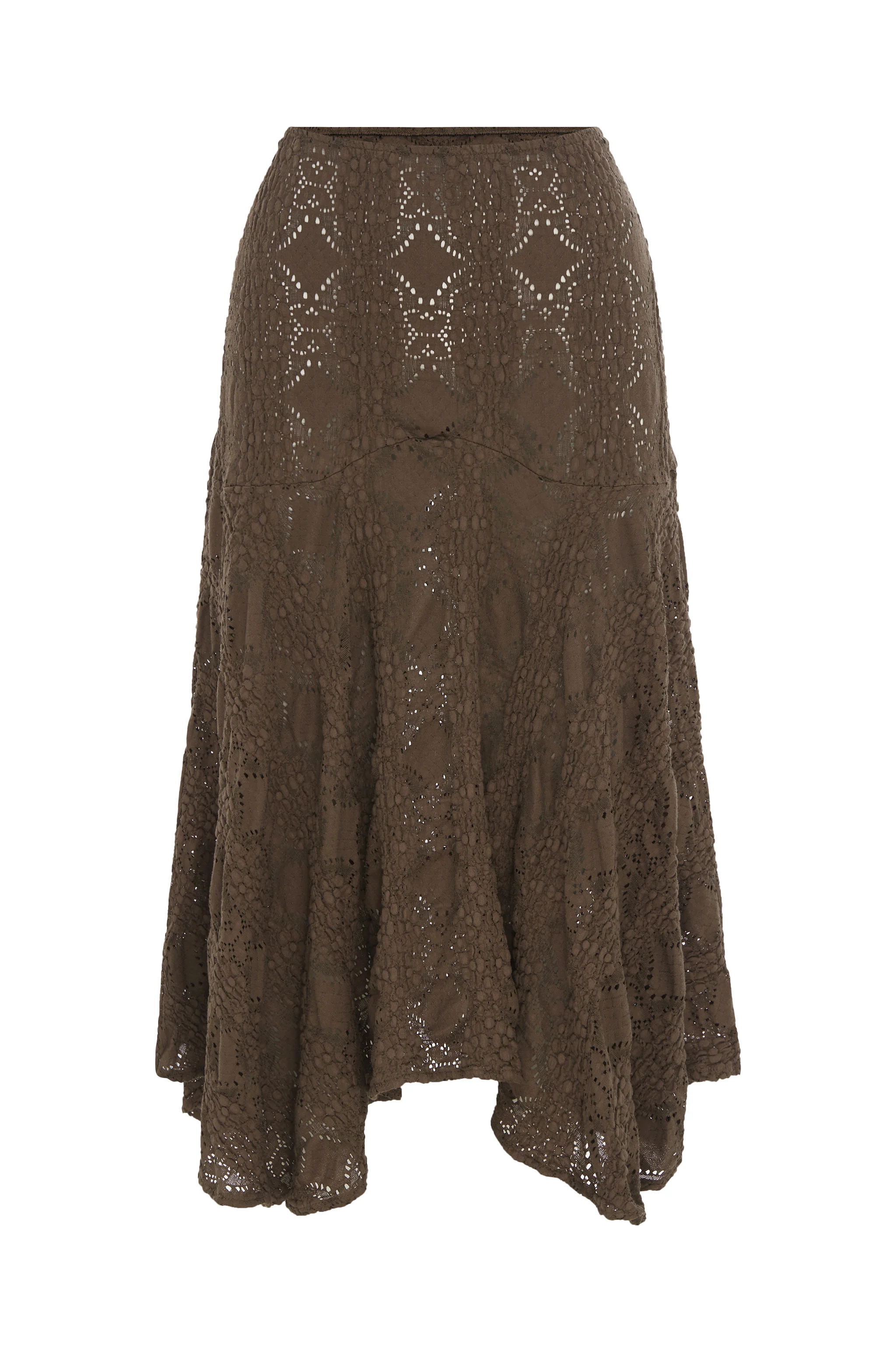 Maeve Midi Skirt | Brown - Image 7