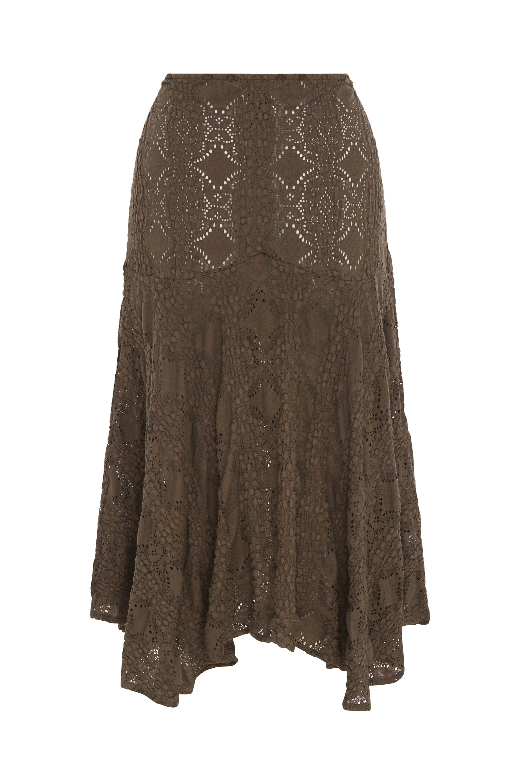 Maeve Midi Skirt | Brown - Image 8