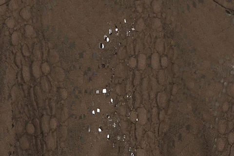 Maeve Midi Skirt | Brown - Image 9