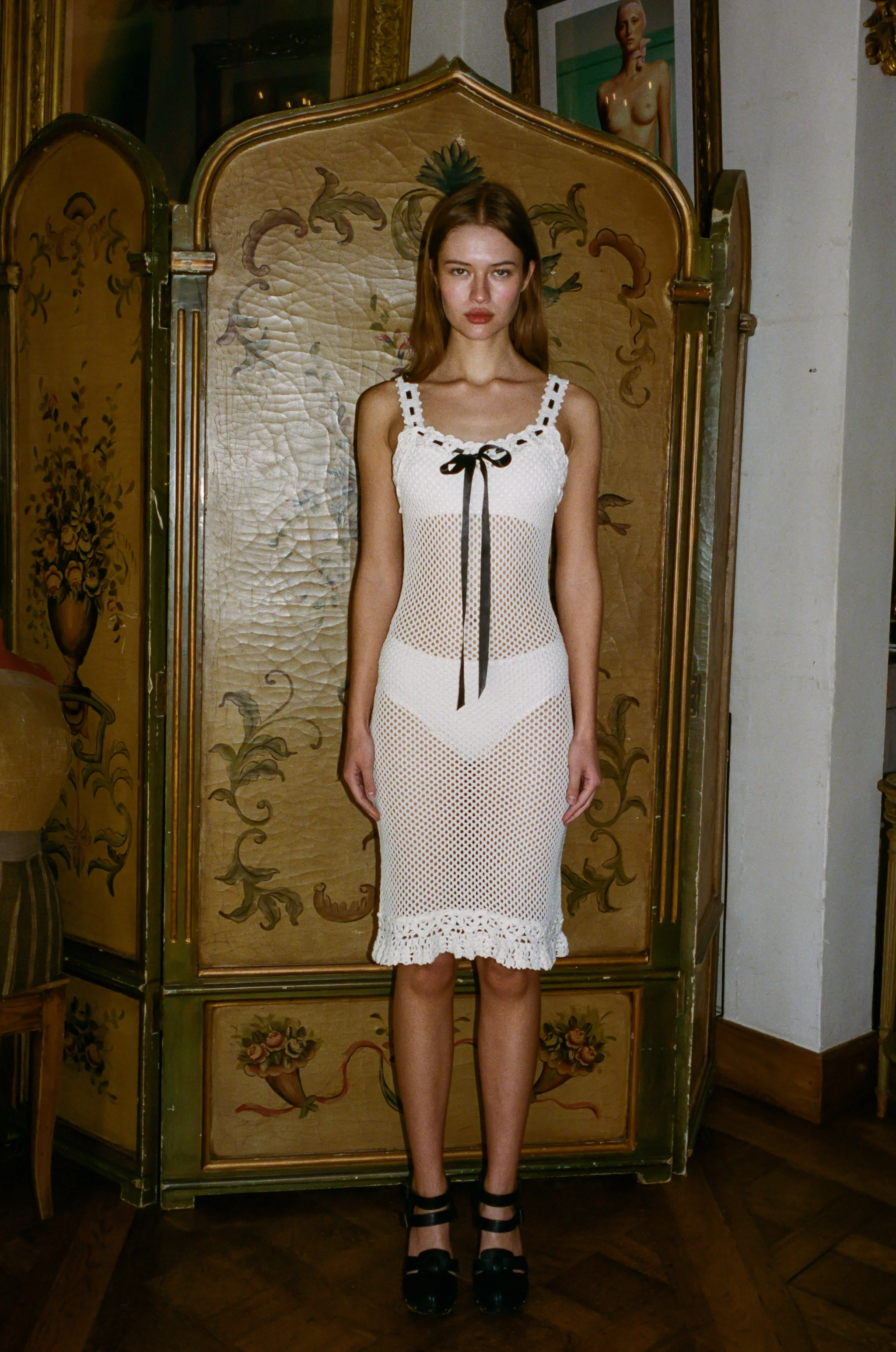 Mila Midi Dress | White - Image 5