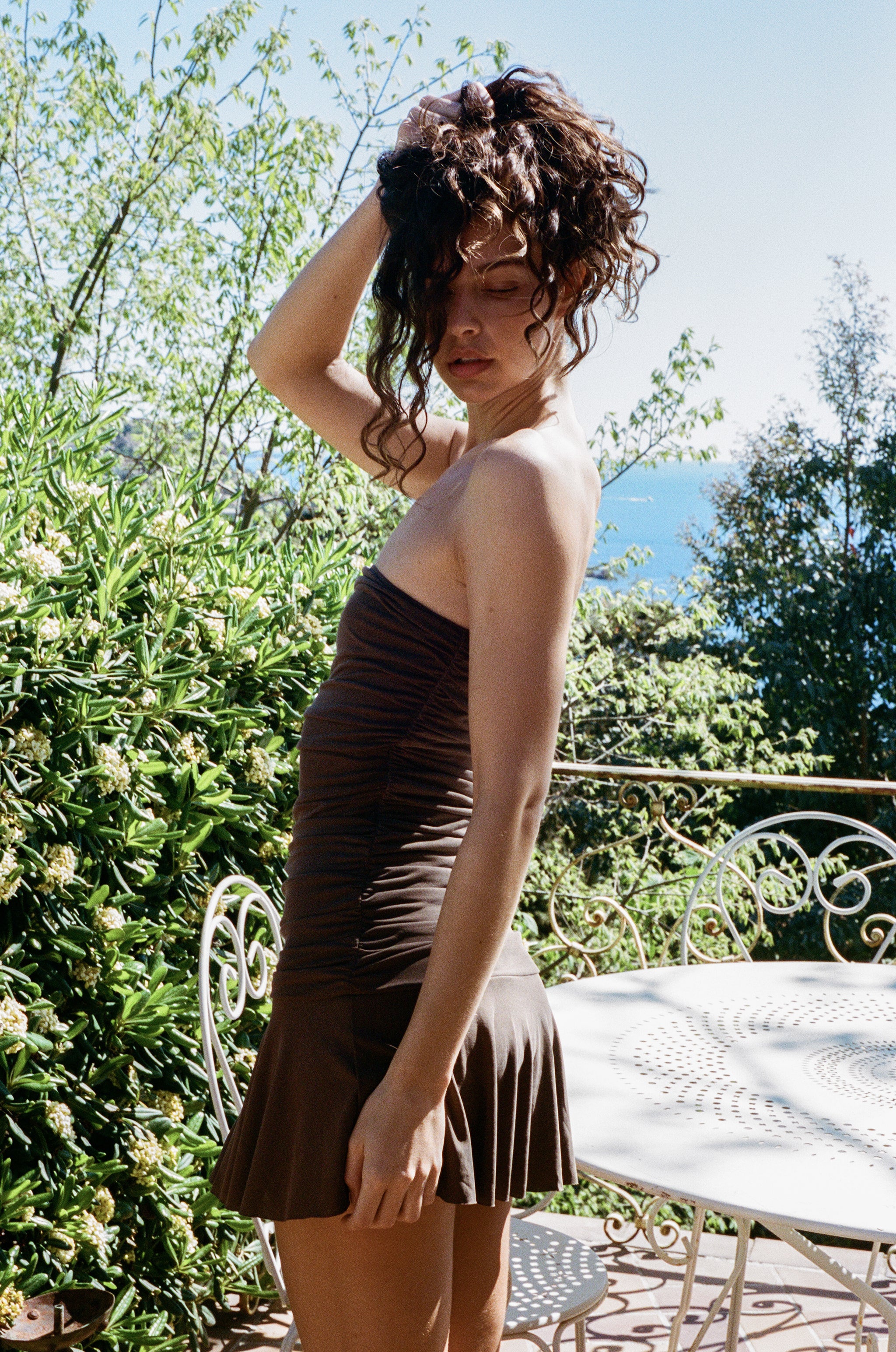 Rayna Dress | Brown - Image 5