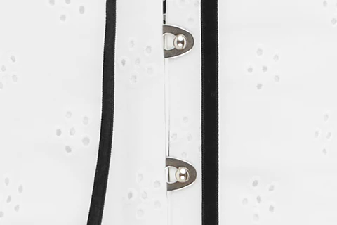 Sabrin Dress | White Embroidery - Image 11