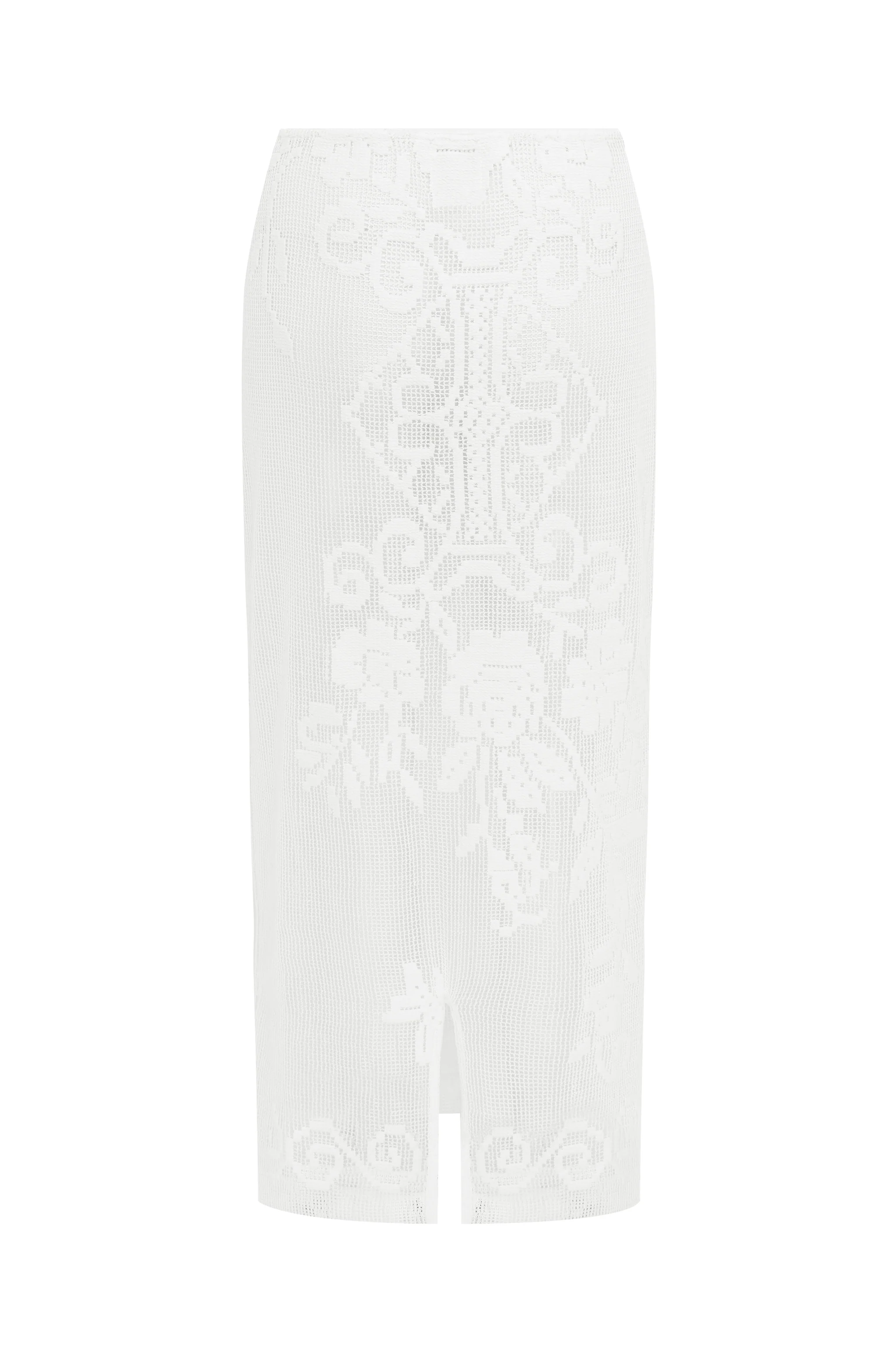 Saint Midi Skirt | White - Image 10