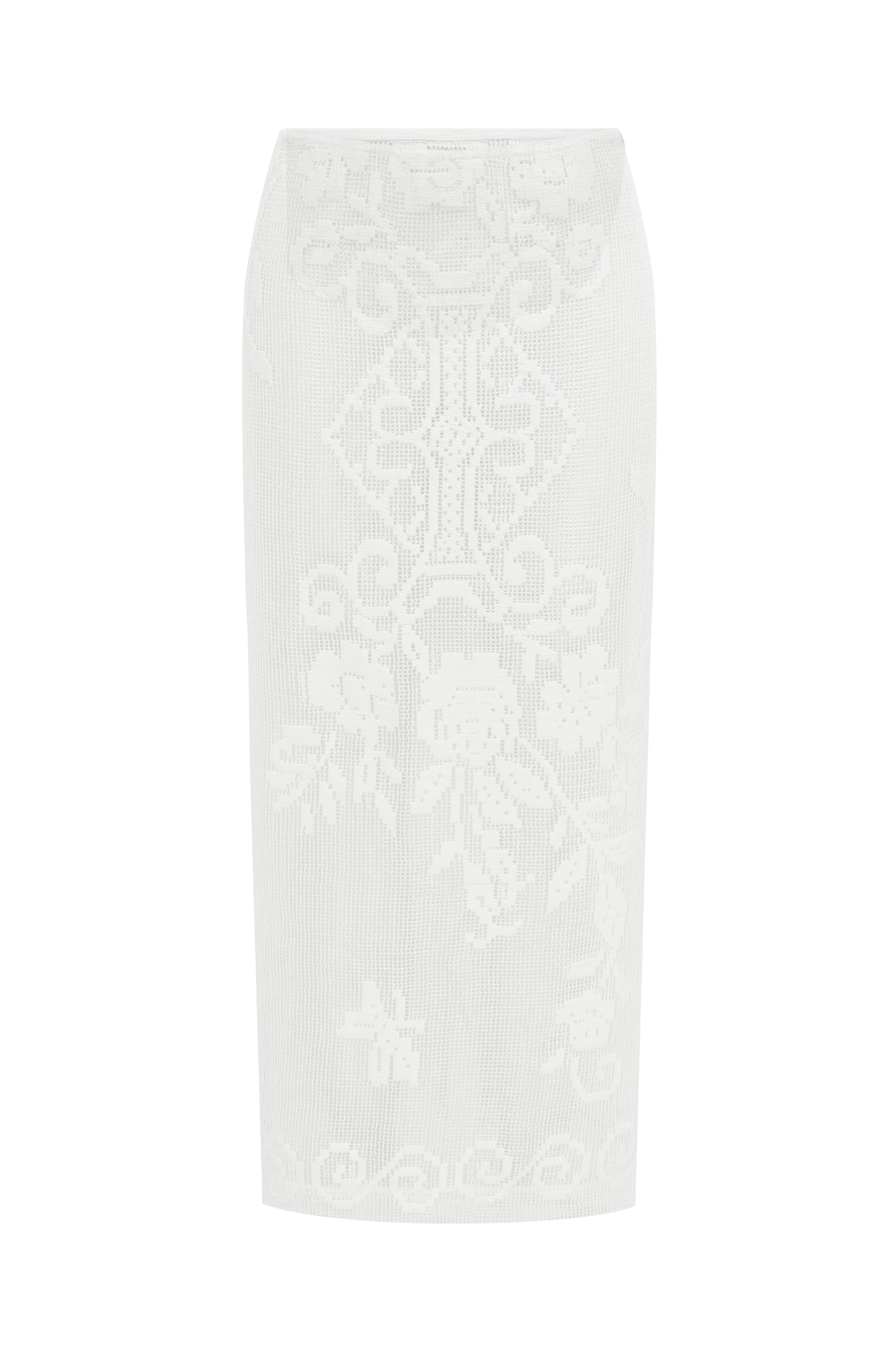 Saint Midi Skirt | White - Image 9